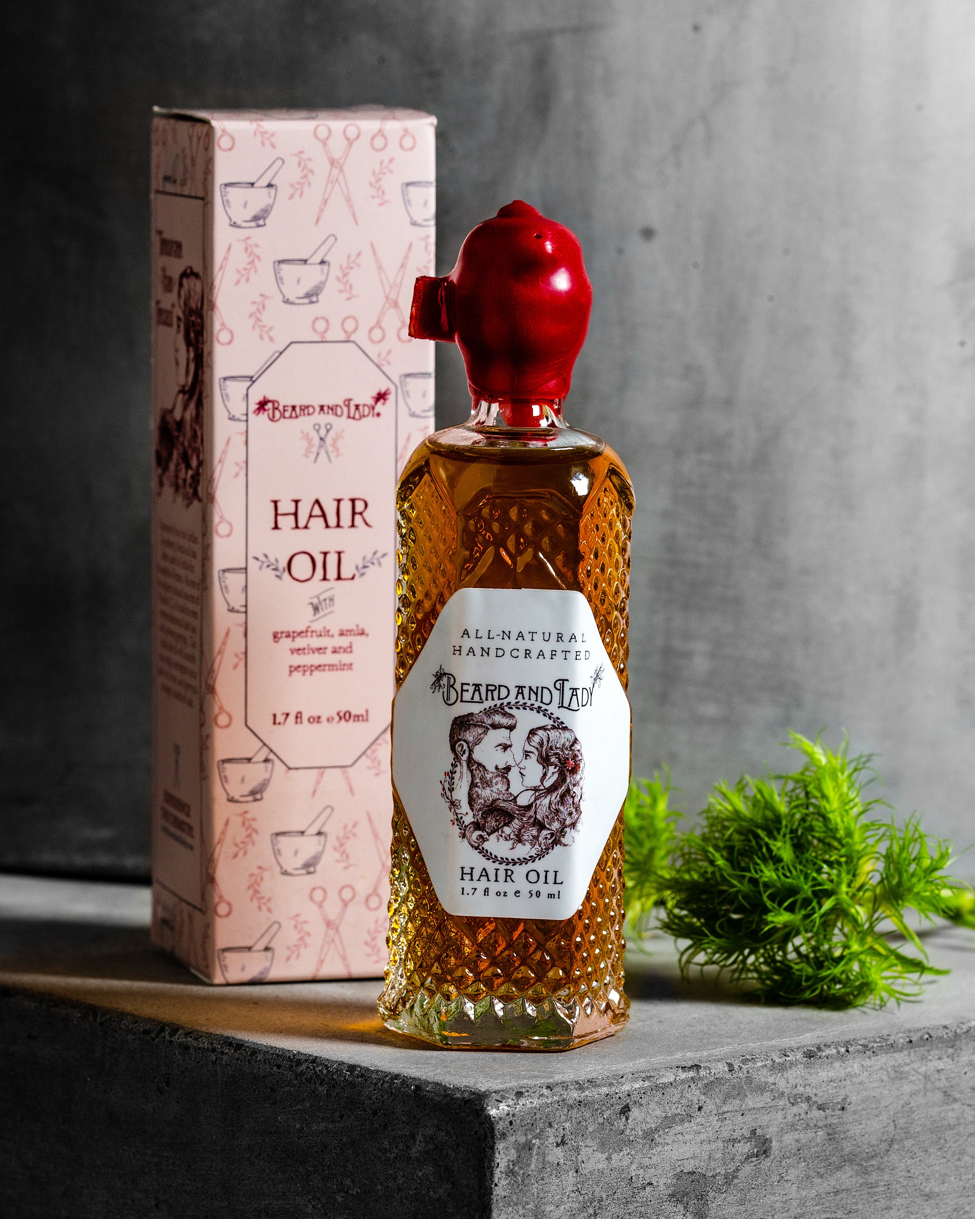 The Bearded Lady Hair Oil - Orange Blossom 1oz Hair Oil